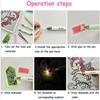 USB Rechargeable Lighting Point Drill Pen for 5D Diamond Painting DIY Tools Drill Pen Diamond Embroidery Accessories