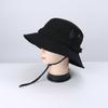 Fashionable Foldable Fishing Hat Wide Brim Breathable Mesh Fisherman Hat UV Protection Windproof Panama Cap Mountaineering