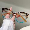 Oversize Cat Eye Glasses Women Fashion Multi-color Blue Light Blocking Optical Frames Trendy Stylish Design Decor Eyewear