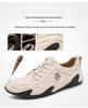 Plus Size Men's Casual Slip-On Moccasins - Fashionable Pigskin Driving Shoes