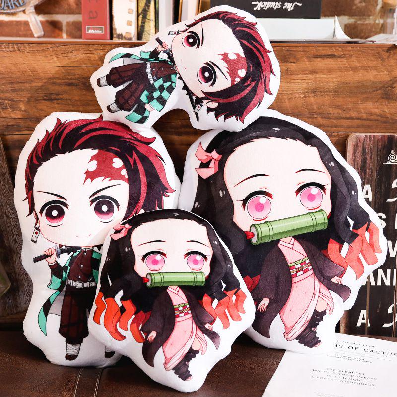 Soft Plush Pillow Of Anime Demon Slayer Kimetsu No Yaiba Kamado Nezuko For Kids