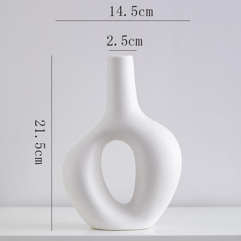 Nordic Minimalist Ceramic Decorative Vase