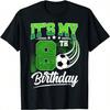 Es ist mein 8. Geburtstag Junge Fußballball 8 Jahre Alt Geburtstag T-Shirt