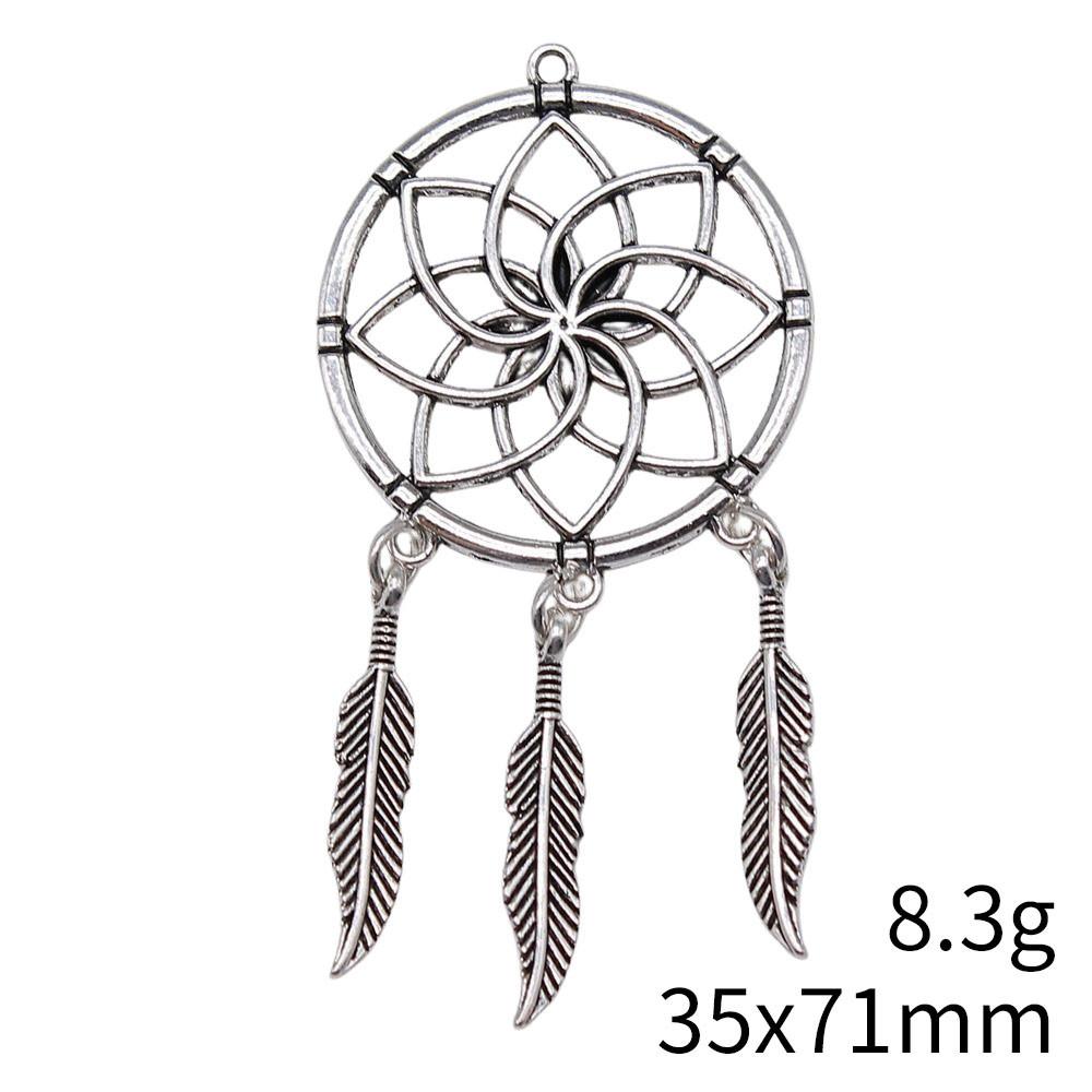NewArrivals Jewelry Findings Angel Dream Catcher Earring Connector Accessories Parts Women's Bag Accessories For Women