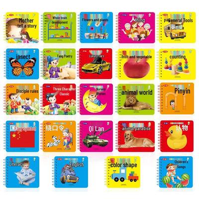 Tear-Proof Baby Bedtime Story Book for Ages 0-3: Early Education and Cognitive Cards