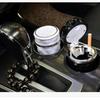 Portable Ashtray for Car Mini Trash Can Detachable Smokeless Ash Tray with LED
