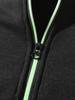 Men's Casual Hoodie: Spring/Autumn Solid Color Zip-Up Cardigan Sweatshirt
