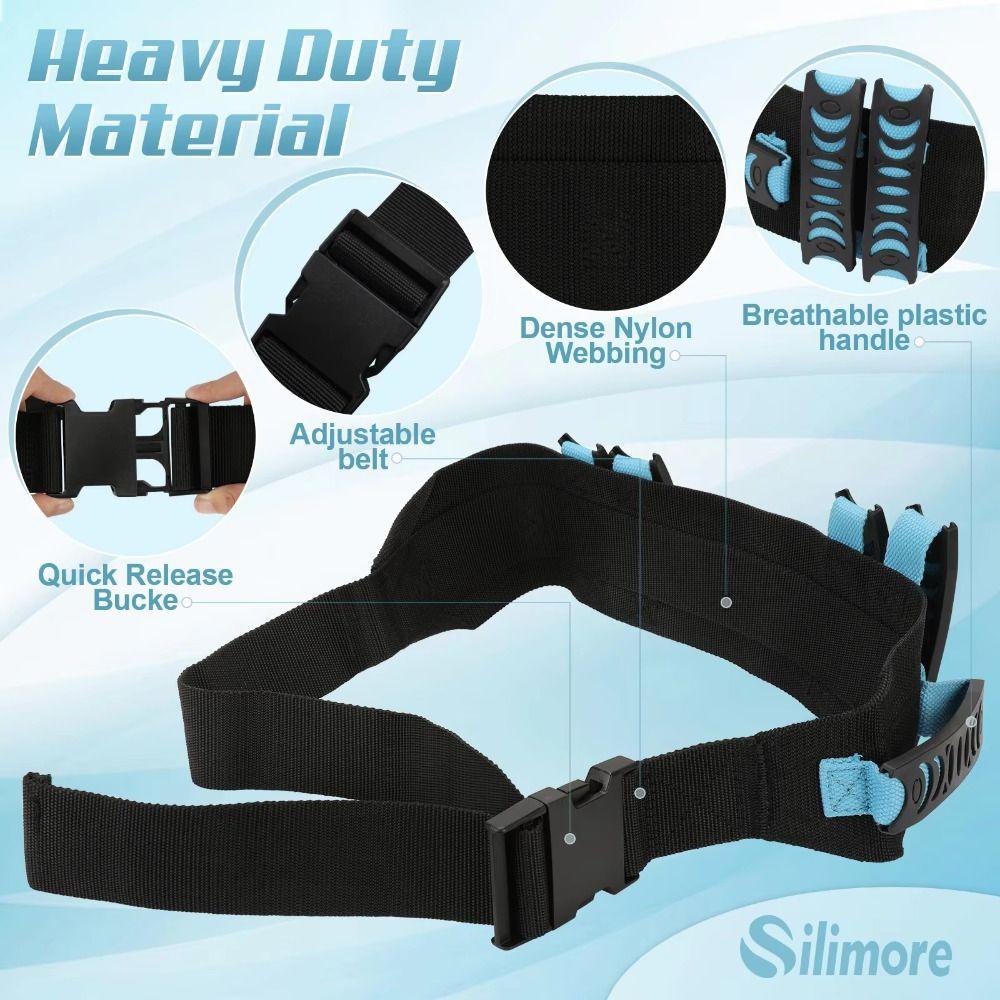 Non Slip Support Safety Transfer Braces Adjustable Waist Traction Belt  Handicap Support