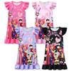 82626 Kids Girls Amazing Circus Print Ruffle Dress