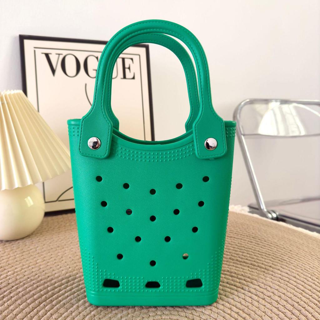 EVA Waterproof Beach & Travel Bag: Portable, Outdoor Storage & Shopping Basket