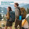 Oversized 6.9'X6.6' Beach Blanket Sandproof Waterproof Nylon Picnic Mat With Stakes Ultralight 12oz For Camping Travel