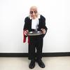 GRET Light-Controlled Talking Butler Ghost Halloween Prank Toy
