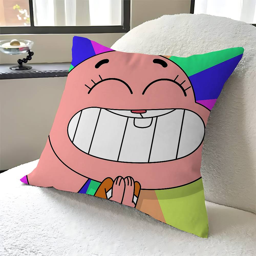 

The Amazing World Of Gumball Pillow Anime Pillow Sofa Bed Head Pillow Cover Cushion Cover 45x45 Cm Fashion 12x12Inch