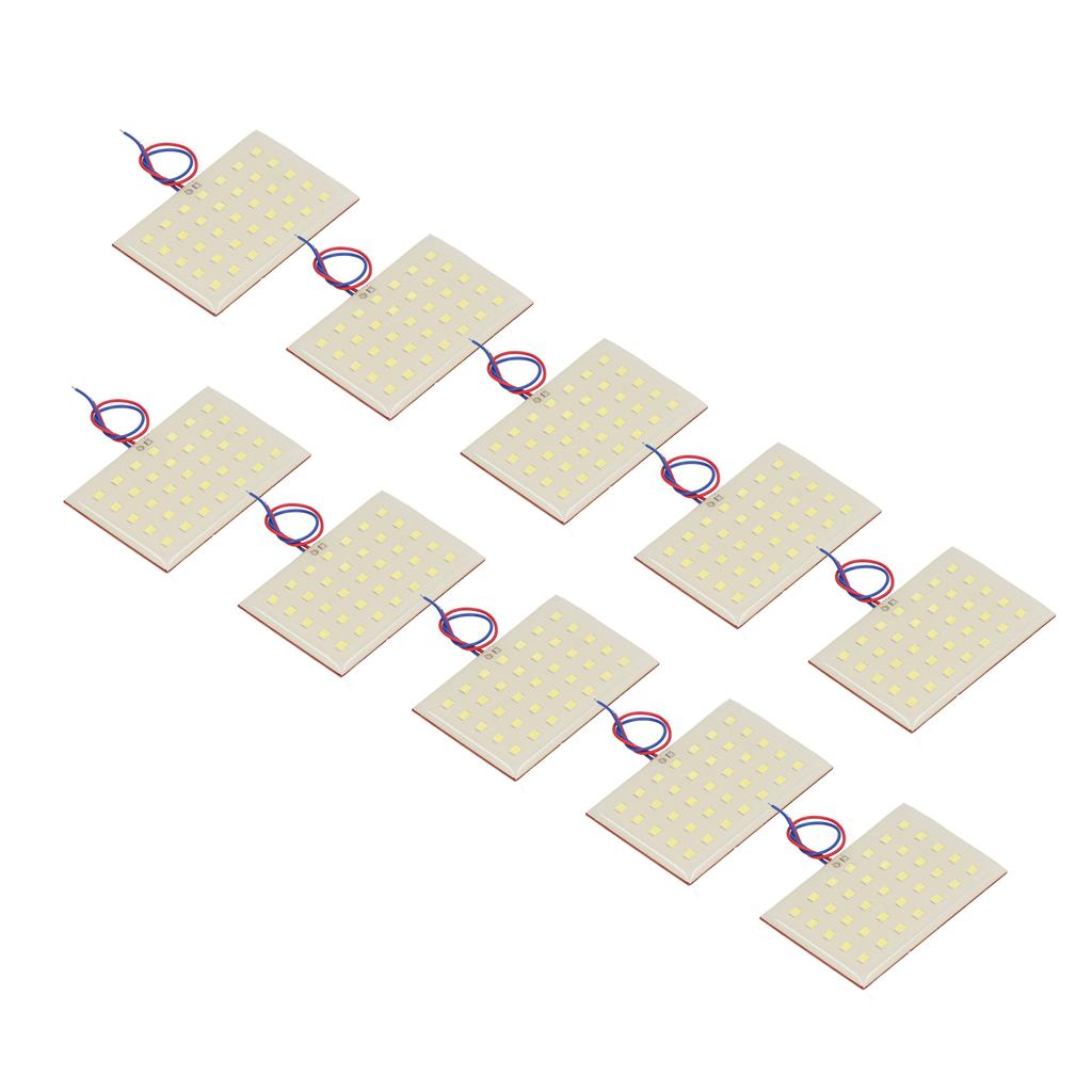 10Pcs SMD LED Lamp Bulb Board Panel 5W 3.2V 3.7V for Pillar Lawn Light Electron Component
