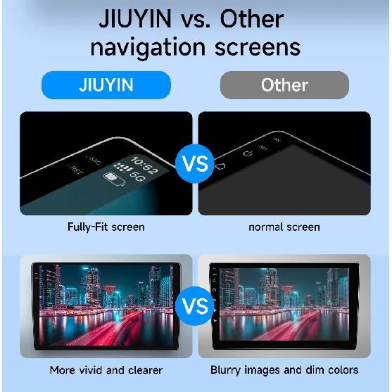 Android 14 Incell IPS Multimedia Car Radio Carplay Auto Player GPS Navigation for Toyota Hyundai Nissan Kia LADA FIAT VW 9 Inch