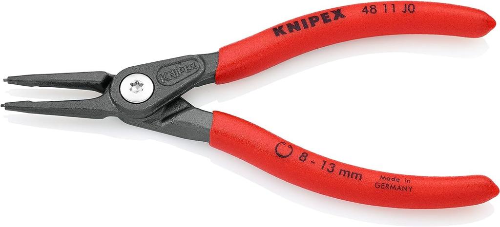 KNIPEX Snap Ring Pliers for Holes, 8-13mm, 4811-J0