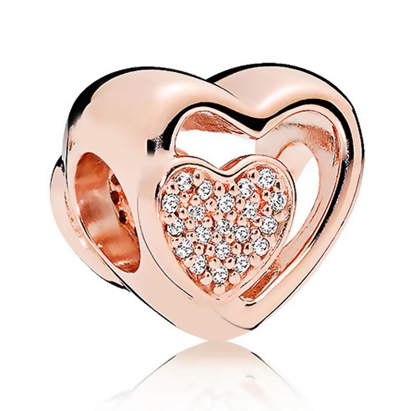 Nan Grand Daughter Best Friend Heart Beads Fits Charm Bracelet&Bangle DIY Women Jewelry Making