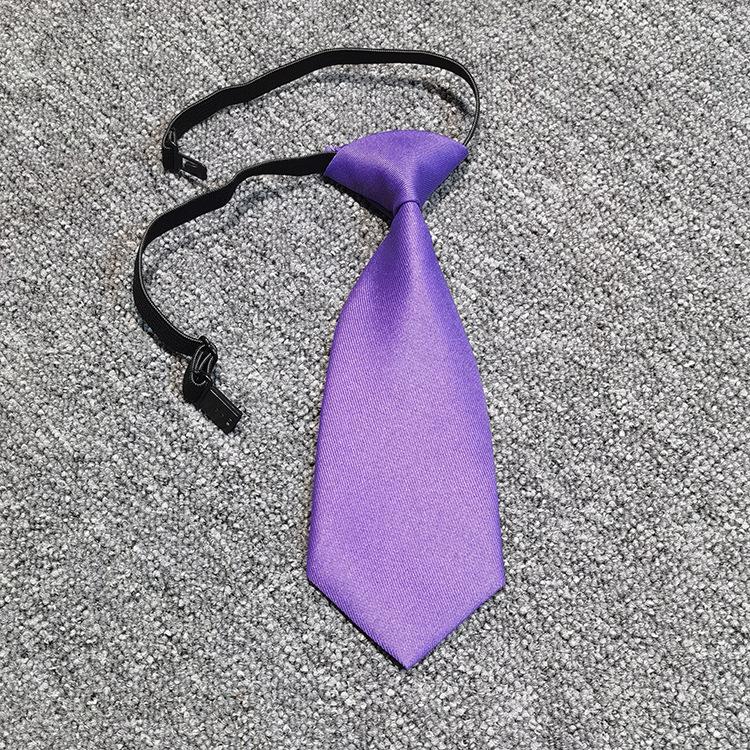 Παιδική Γραβάτα Νηπιαγωγείου Μαθητική Μονόχρωμη Τεμπέλικη Χωρίς Χτύπημα Ins Κορίτσια Σούπερ Κοντή Μίνι Μπλούζα Αξεσουάρ Στολής