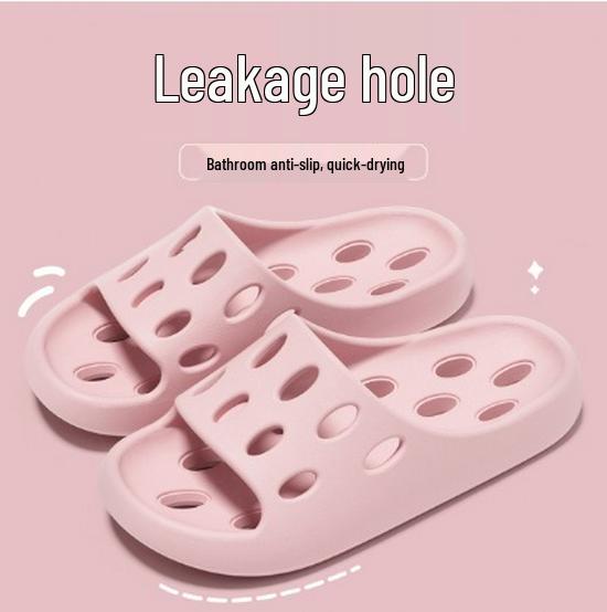 Men's and Women's Non-Slip Draining EVA Bathroom Slippers