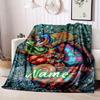 Chameleon Customize Your Name Blanket Warm Comfortable And Soft Blankets Are Suitable For Home Lunch Break Blanket Office Sofa Sofa Gift To Relatives
