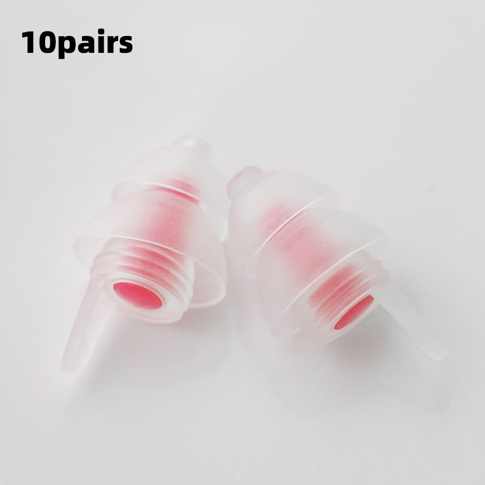 HUAK Reusable High Fidelity Concert Silicone Ear Plugs for Noise Cancelling Musicians Motorcycles Sleeping Work, Study, Swim