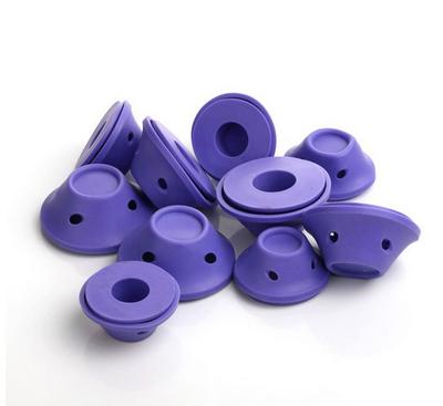 Silicone Sleeping Hair Rollers Mushroom Shaped Hair Styling Curlers for Salon Hair Dressing