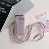Applicable To Google 9PoXL Lychee Pattern Zipper Bag pixel10Pro Messenger Card Wallet 9A Mobile Phone Protective Case