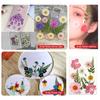Dried Flowers Set DIY Tools Photography Real Flower Decal Handicraft Filling Pressed Specimen Label for Craft Necklace