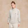 Half-Zip Stand Collar Sweatshirt
