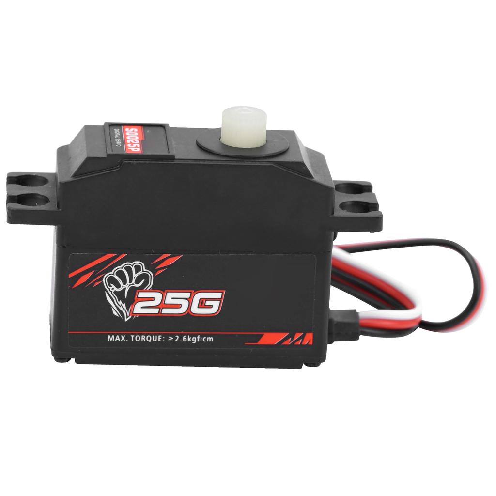 S0025P 25g Plastic Gear Digital Servo Spare Part Accessory for 1 12 RC Car Boat Model