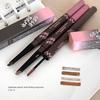 2-in-1 Dual-Ended Eyebrow Pencil & Tinting Mascara - Waterproof, Long-Lasting, Smudge-Proof, Natural Finish Eyebrow Makeup