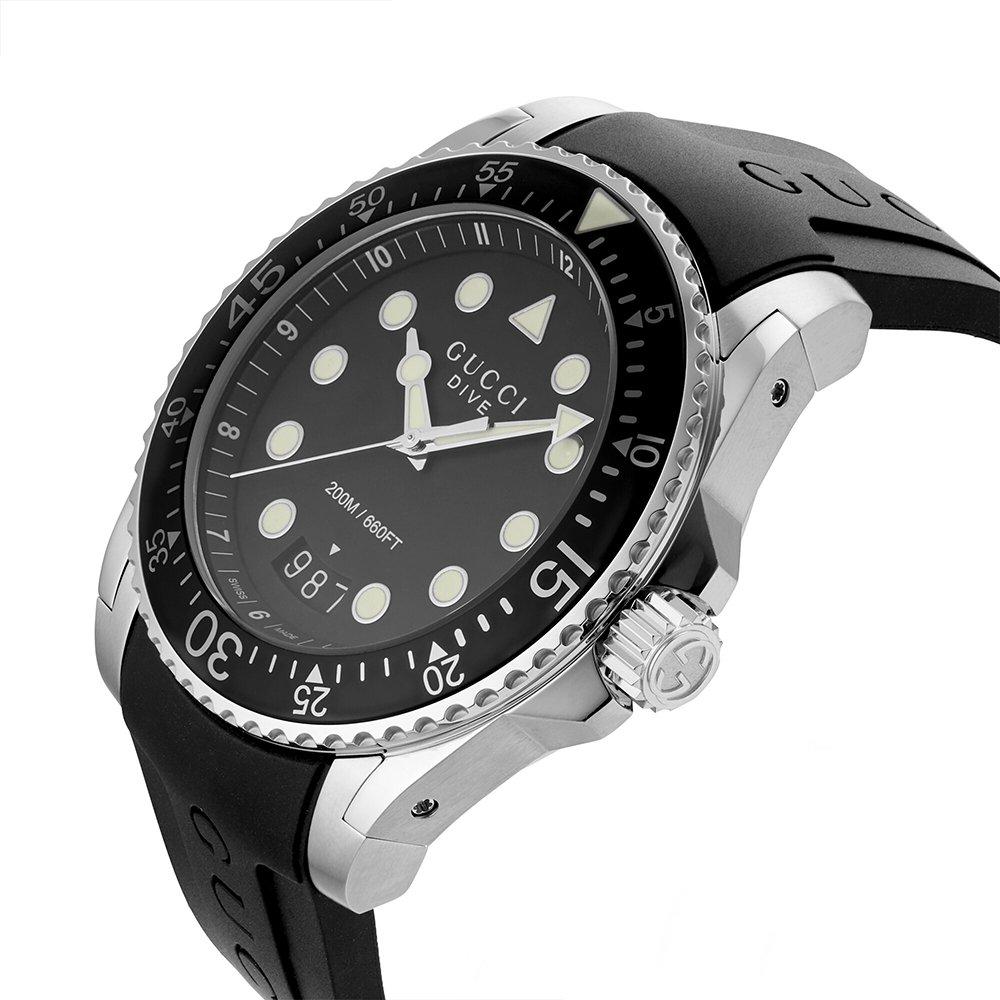 Gucci Orologio da uomo YA136204B Dive Nero