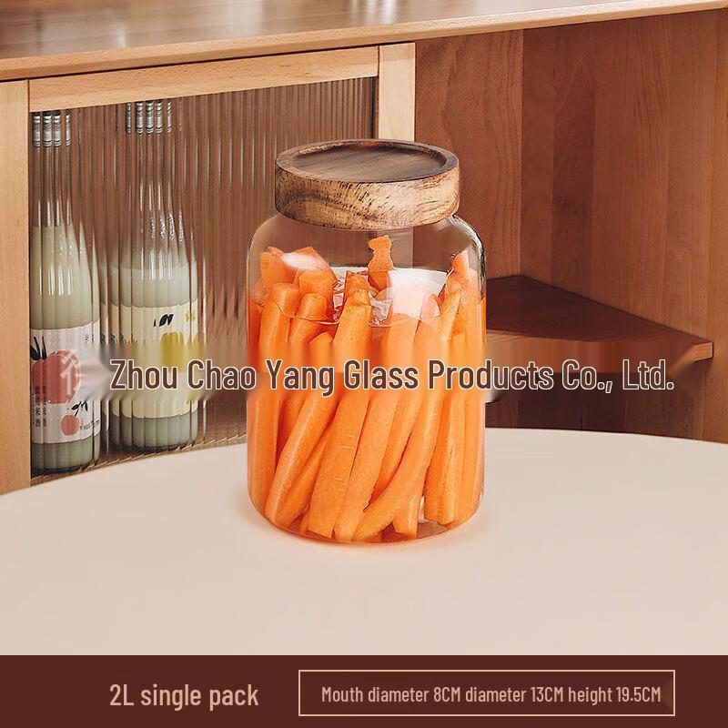 

ZISIZ High Borosilicate Glass Fermentation Jar 2L (4 jin)