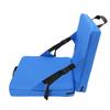 Skládací stadionový sedák s opěrkou zad, přenosná rukojeť, podsedák na tribunu pro venkovní použití