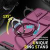 Magnetic Ring Stand Armor Case For Motorola Moto G Stylus 5G 2024 Power 2025 Play 2026 Slide Push Window Lens Protection Cover