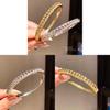 Copper Zirconia Embellished Bangle Fashion Jewelry For Office Wear