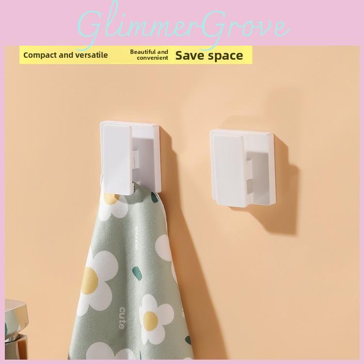 Abs Wall Mount Toothpaste Holder Storage Clip For Bathroom Organization