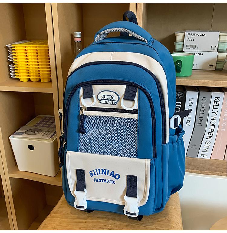 The Schoolbag Is High-value, Cute and Fresh, and the Schoolbag Is Casual, Simple, Lightweight, Versatile and Large-capacity.
