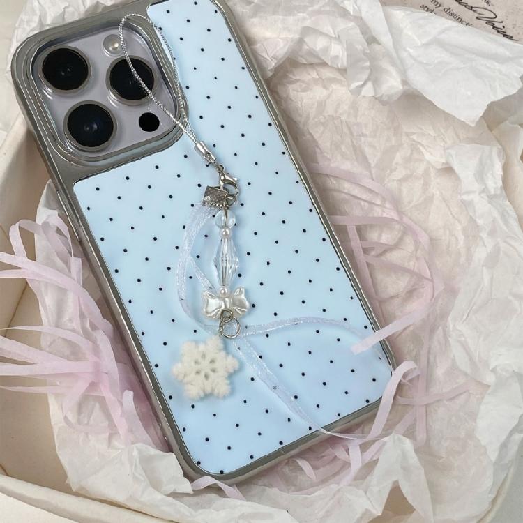 Festive Flocking Keychain Phone Charm Holiday Accessory Christmas Gift For Bags Backpacks And Keys