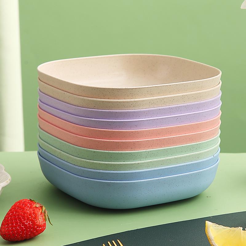 Japanese-Style Creative Plastic Bone Dish with Base