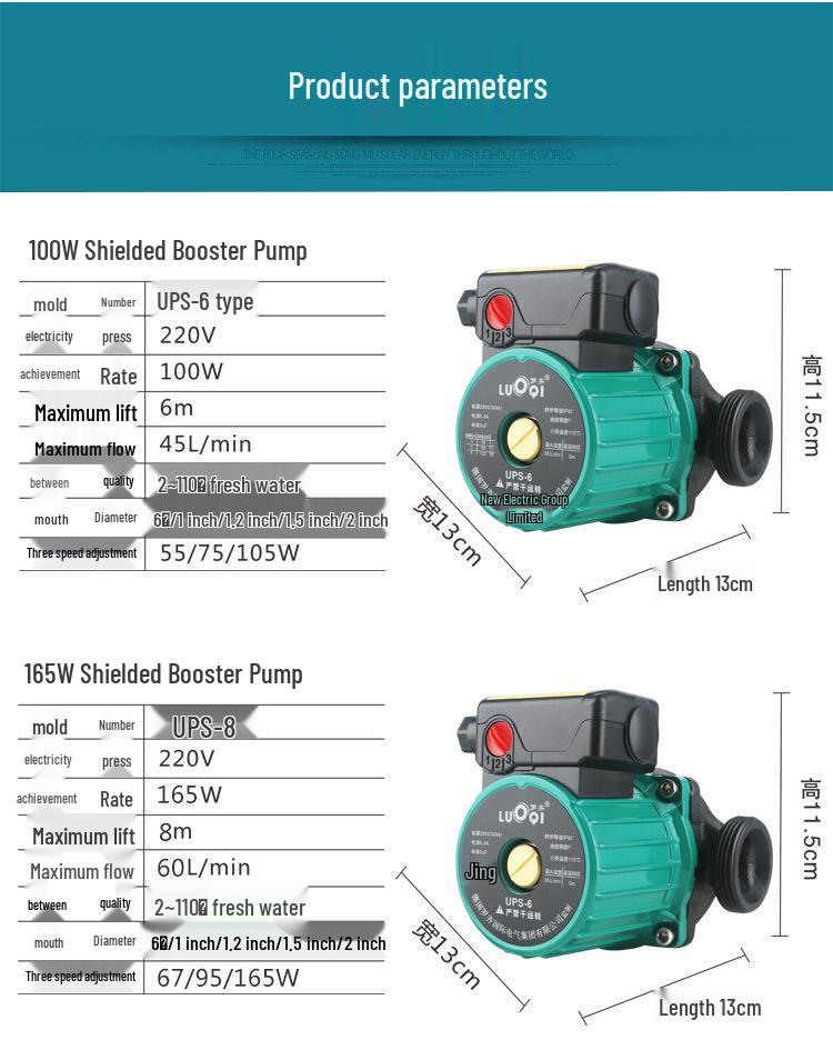 Roqi Shielded Circulating Pump: Silent Geothermal Underfloor Heating Booster