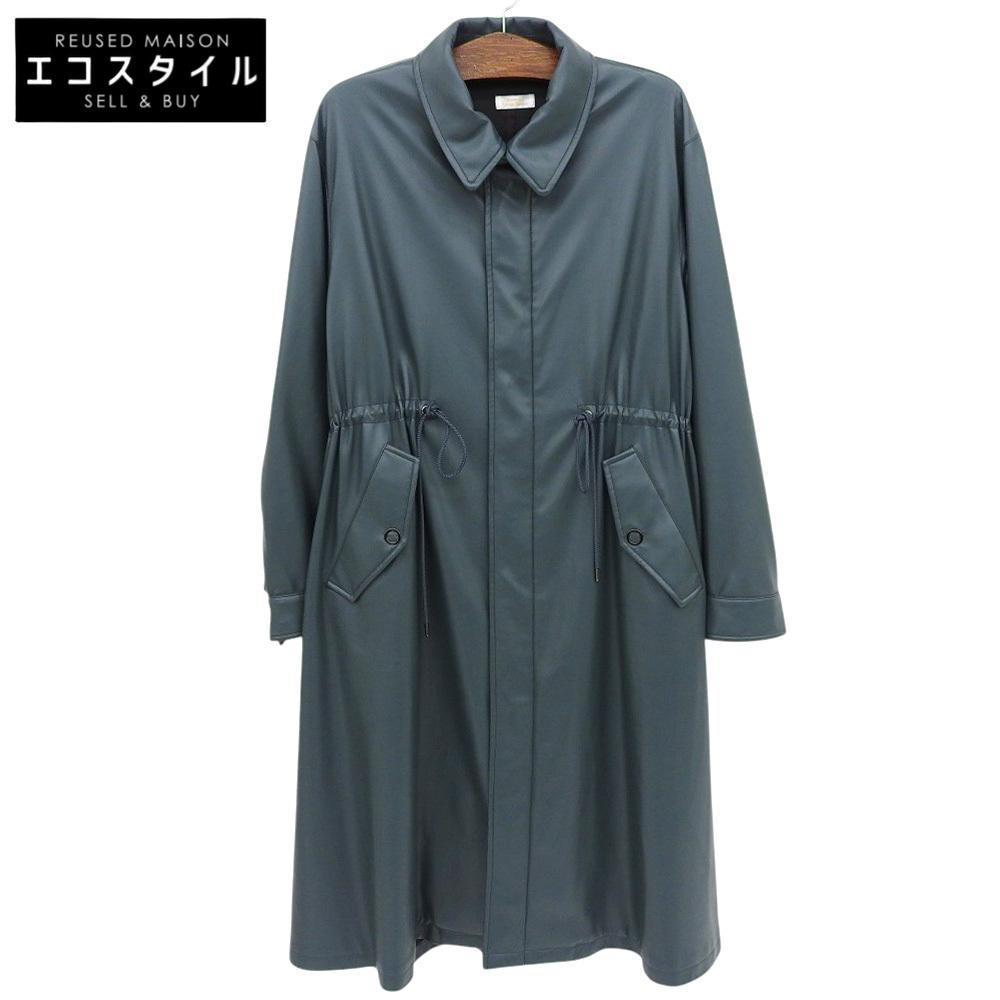 Education from Youngmachines Excellent condition synthetic leather coat for men, blue-green, size L, made in 2011 coat L Blue greenUsed