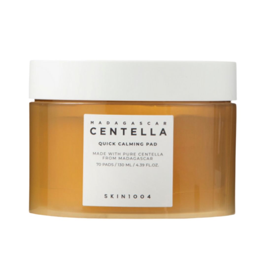 

SKIN1004 Madagascar Centella Quick Calming Pad Soothing & Hydrating Toner Pads 70 Sheets