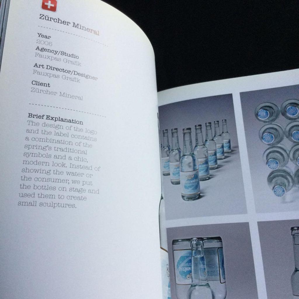 [USED] Mineral water, water, package, design, foreign books, water, bottle, bottle, English