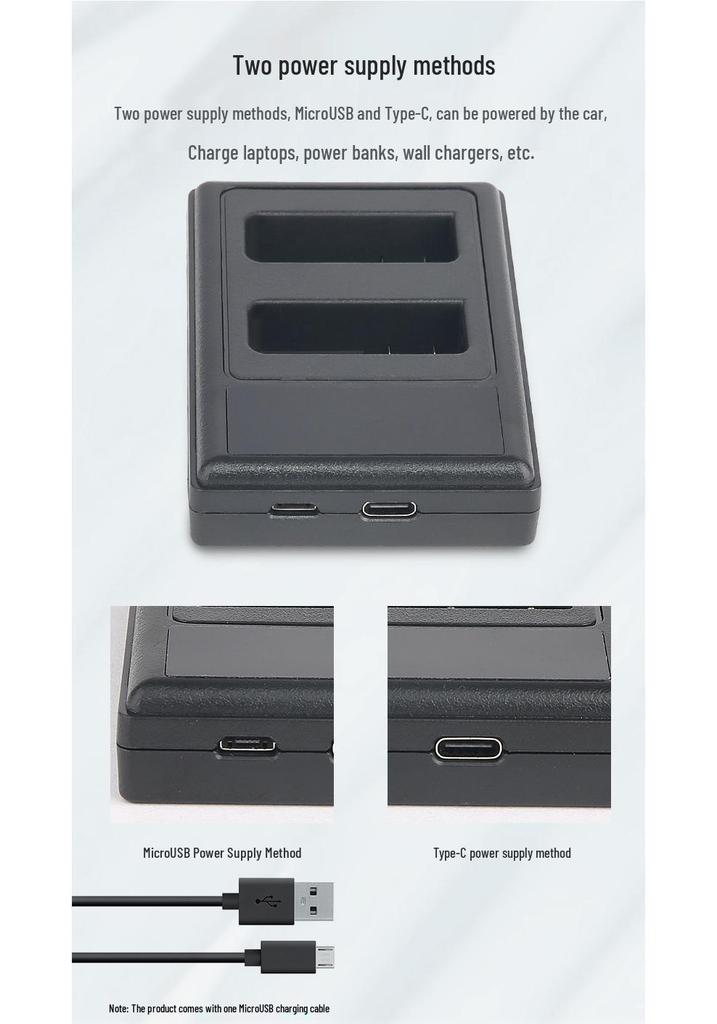 EN-EL14 Charger Compatible with Nikon D3100, D3200, D3300, D3400, D5300, D5600