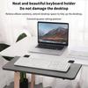 1 Pair Punching-Free Desktop Extending Boards Holder Foldable Keyboards Extension Bracket Office Computer Working Tablet Laptop