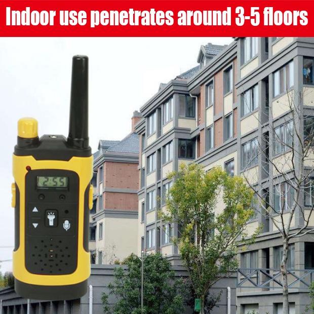 2PCS Walkie-talkie Remote Dual-use Radio Electronic Portable Children's Toys Girls Boys Camping Hiking Birthday Christmas Gifts [with LED Lighting]