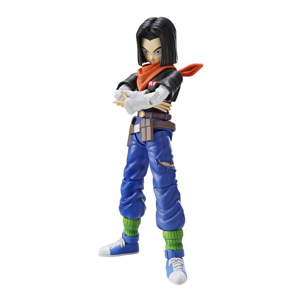 Standard Dragon Ball Android 17 Plastikmodell Figur-rise Farbcodiert