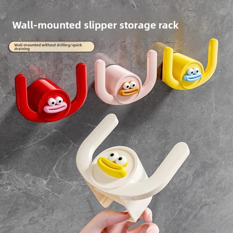 Bez wiercenia Wiszący na ścianie Bezszwowy Wielofunkcyjny Haczyk na drzwi szafki łazienkowej/akademickiej