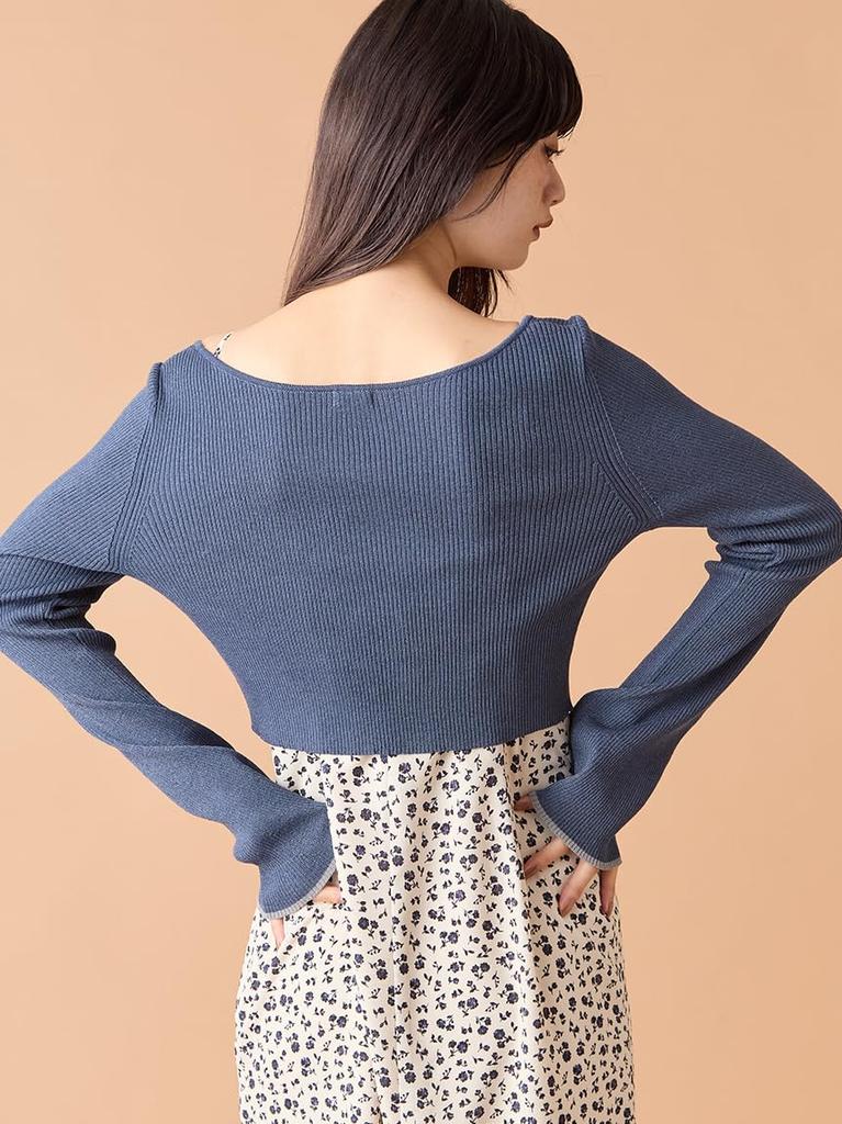 Knit Cardigan Cami Dress LWFO254101NVY1